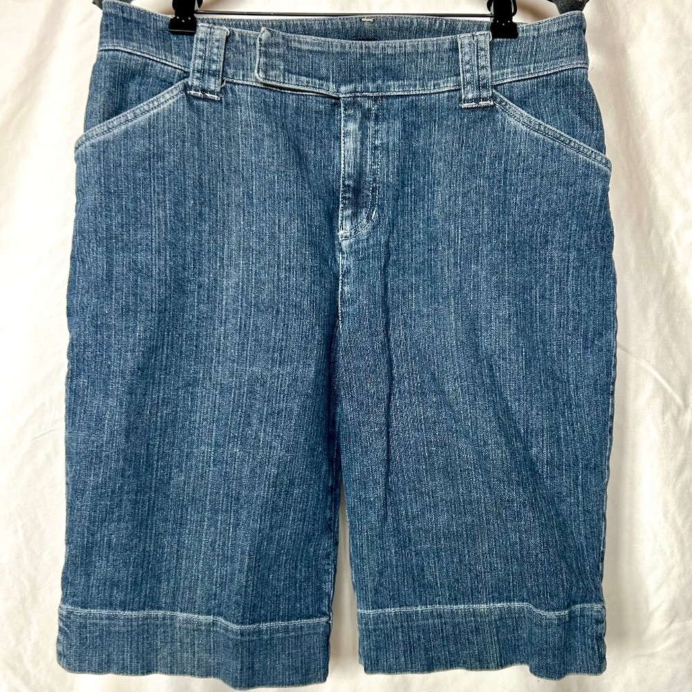 Jones New York Sport Premium Demin Stretch Shorts W sz 10